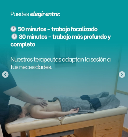 Tratamiento de recuperación muscular FisioRelax